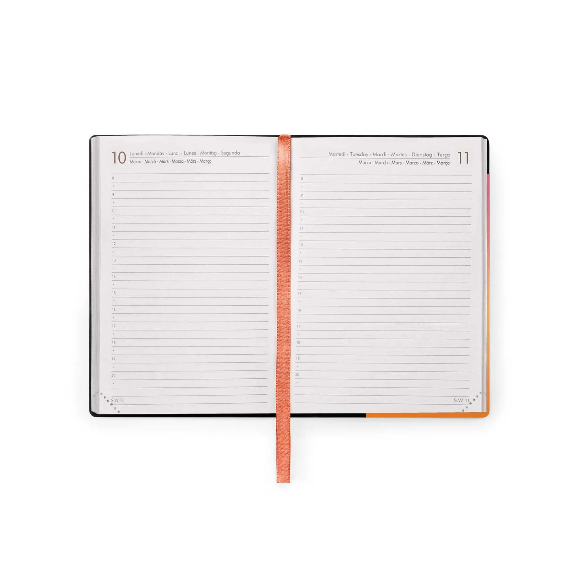 Agenda 12 Mois Journalier - Small - 2025