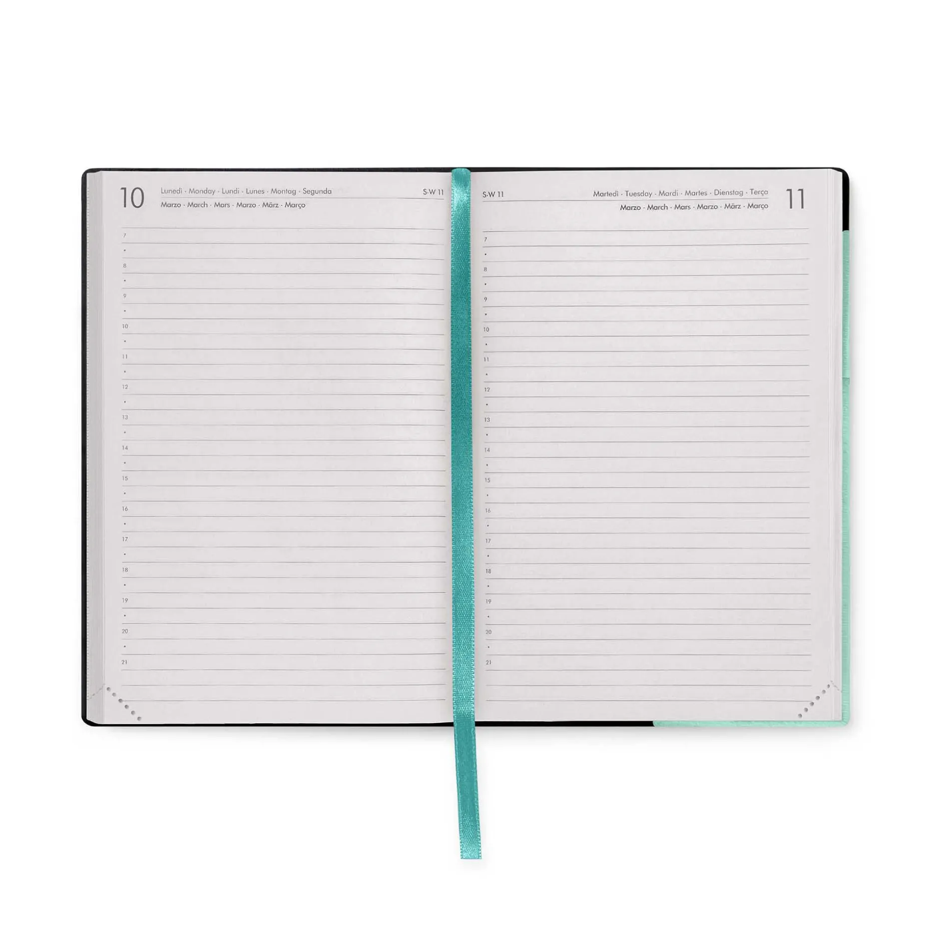 Agenda 12 Mois Journalier - Medium - 2025