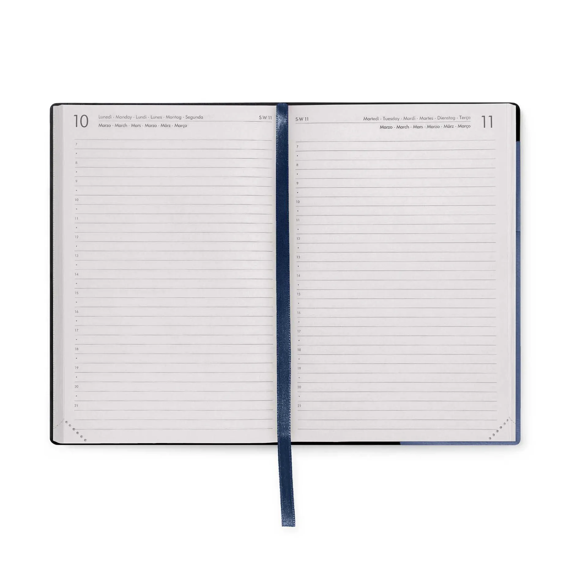 Agenda 12 Mois Journalier - Medium - 2025
