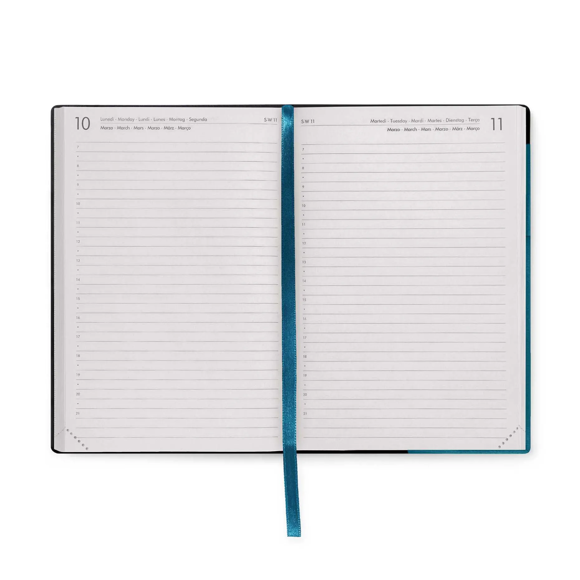 Agenda 12 Mois Journalier - Medium - 2025