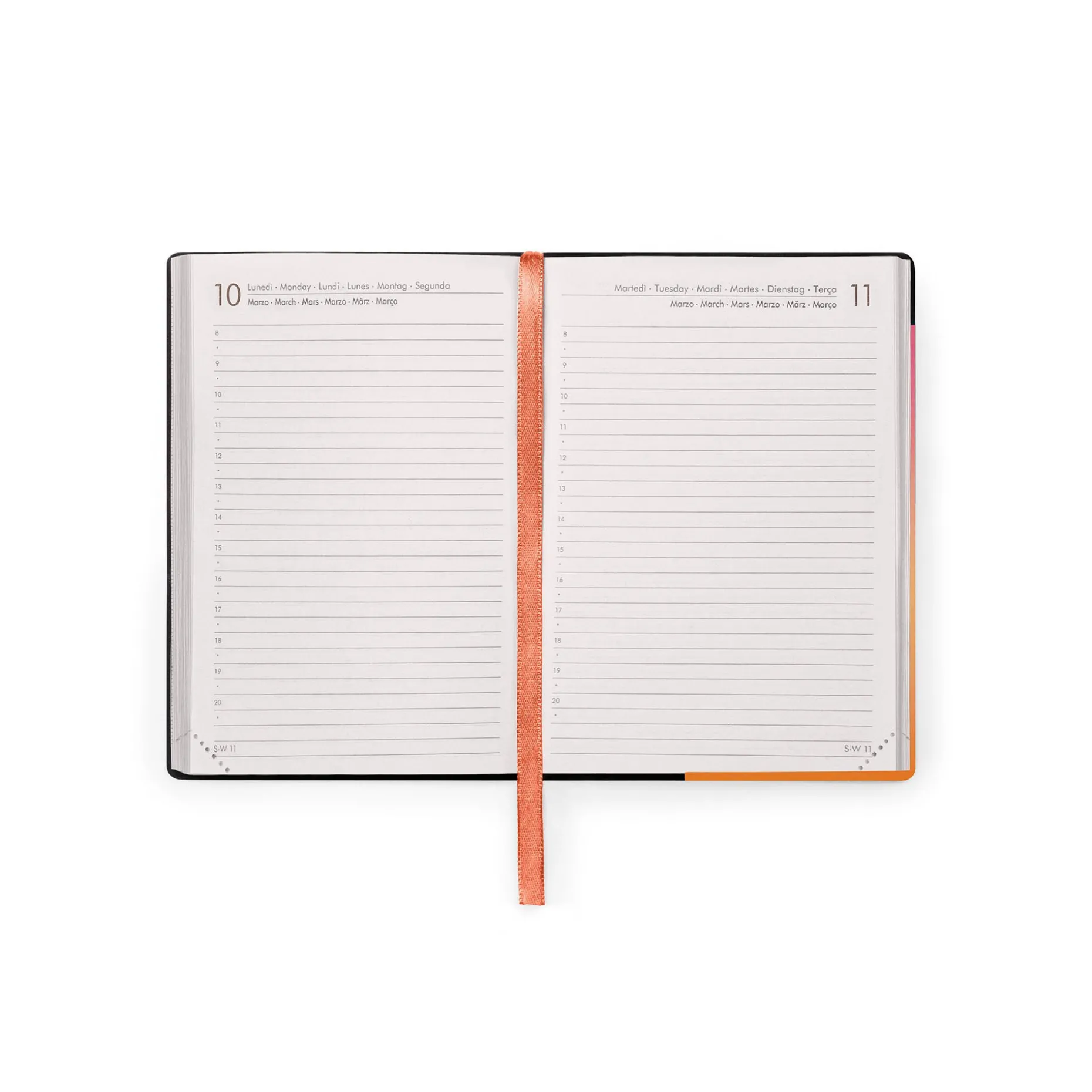 Agenda 16 Mois Journalier - Small - 2024/2025