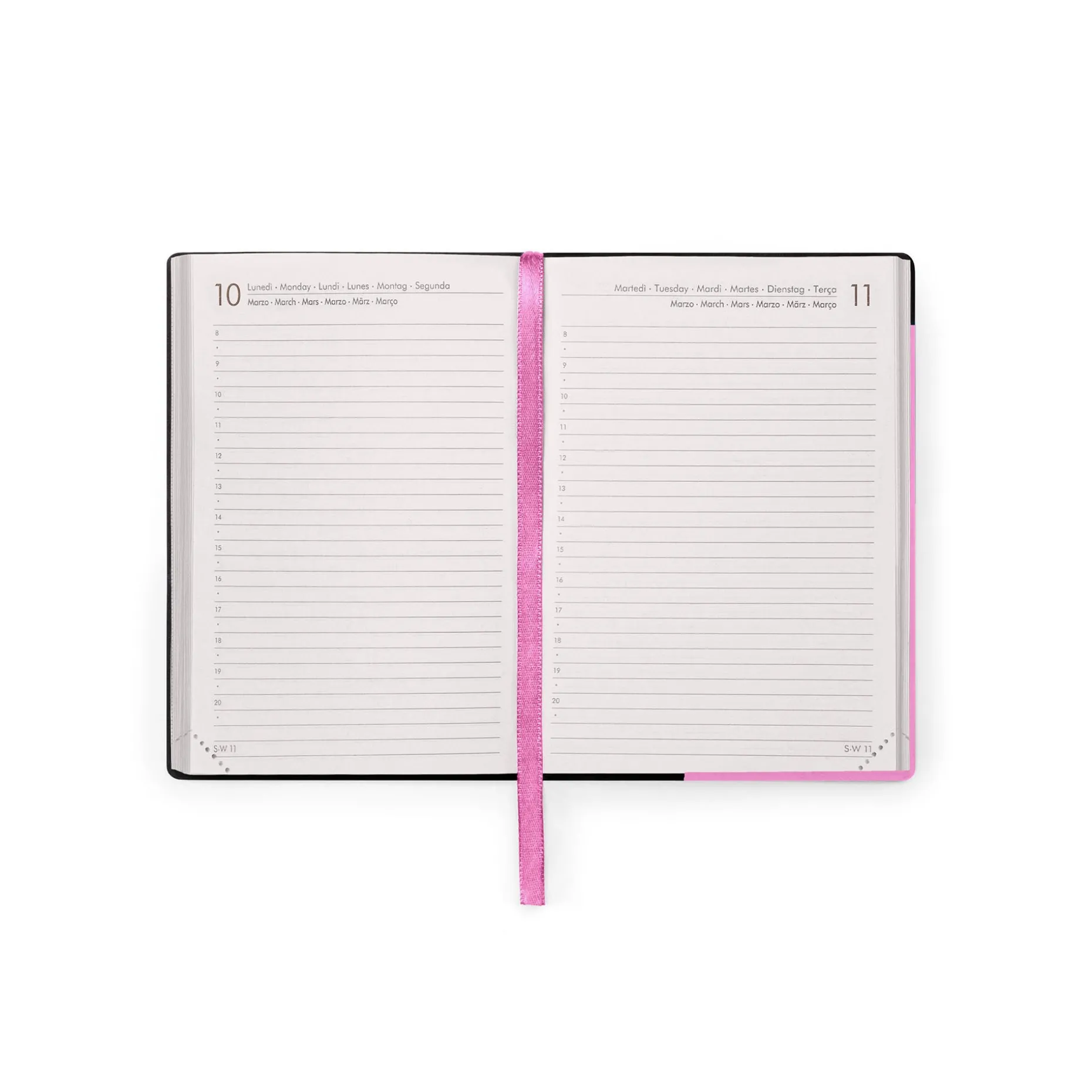 Agenda 16 Mois Journalier - Small - 2024/2025