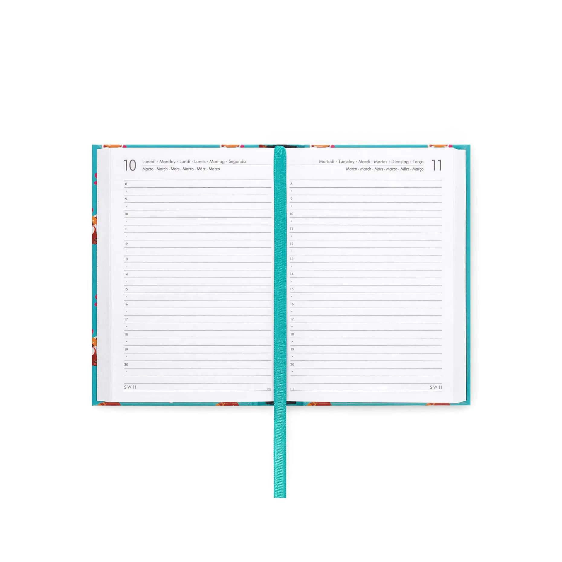 Agenda 16 Mois Journalier - Small - 2024/2025