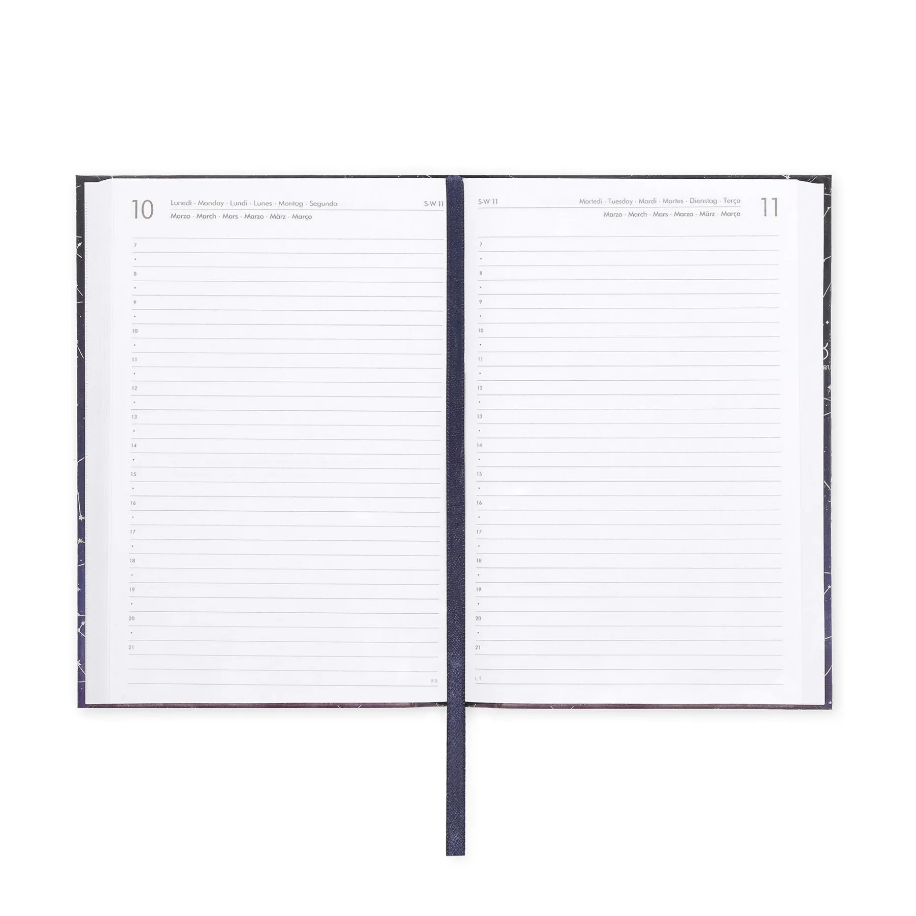 Agenda 16 Mois Journalier - Medium - 2024/2025