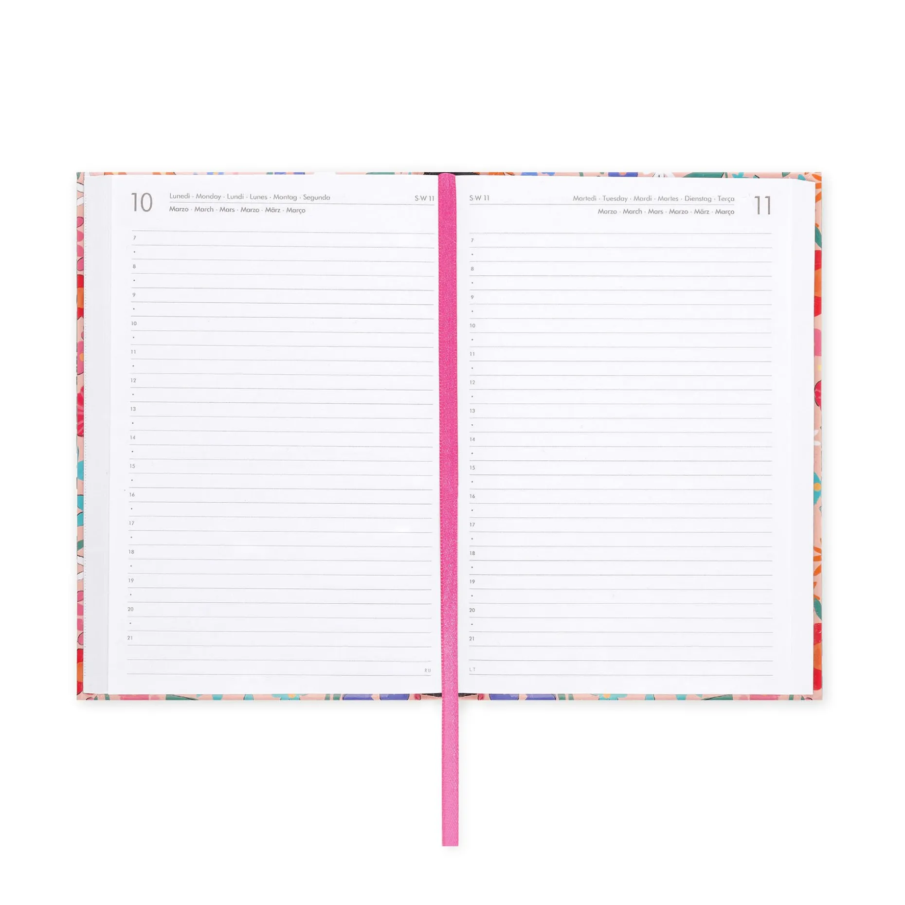 Agenda 16 Mois Journalier - Medium - 2024/2025