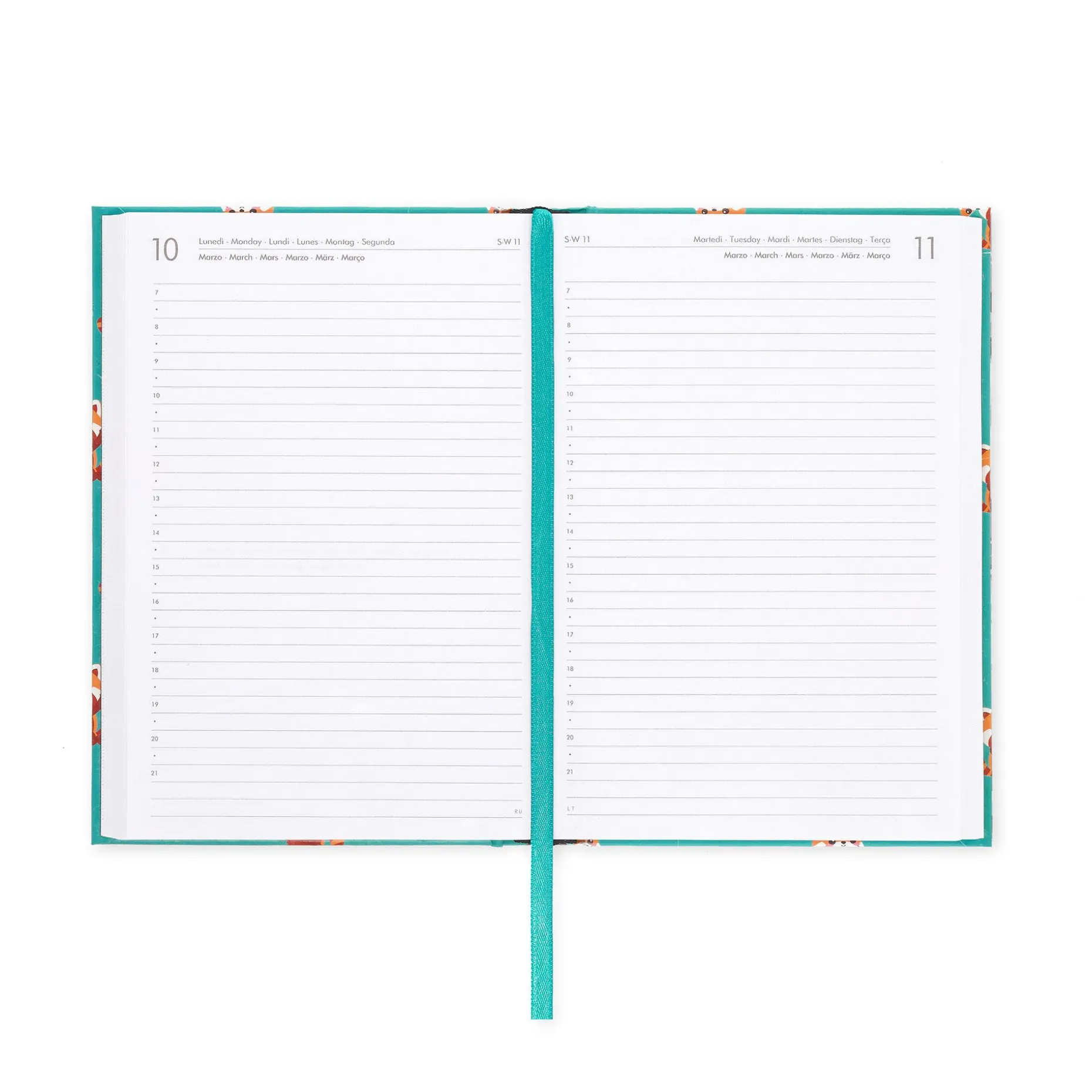 Agenda 16 Mois Journalier - Medium - 2024/2025