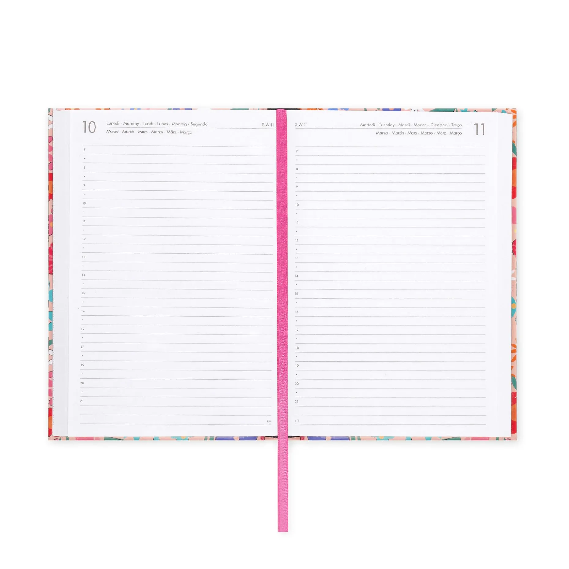 Agenda 16 Mois Journalier - Medium - 2024/2025