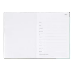 Agenda 12 Mois Semainier & Journalier - Large - 2025
