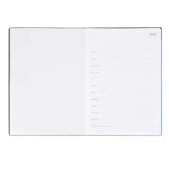 Agenda 12 Mois Semainier & Journalier - Large - 2025