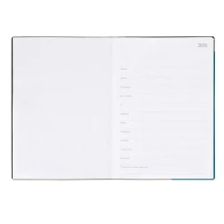 Agenda 12 Mois Semainier & Journalier - Large - 2025