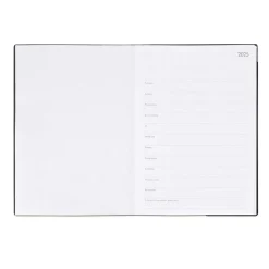 Agenda 12 Mois Semainier & Journalier - Large - 2025