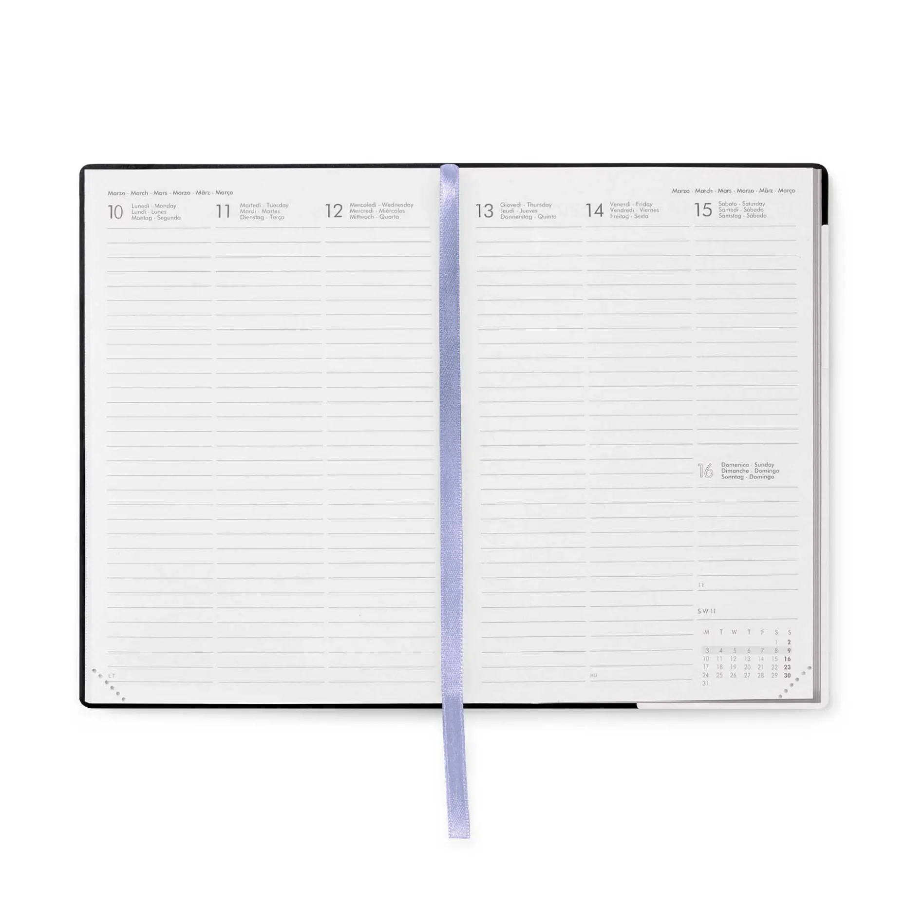Agenda 12 Mois Semainier - Medium - 2025