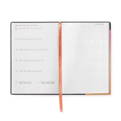 Agenda 12 Mois Semainier - Medium - Avec Section Pour Notes - 2025