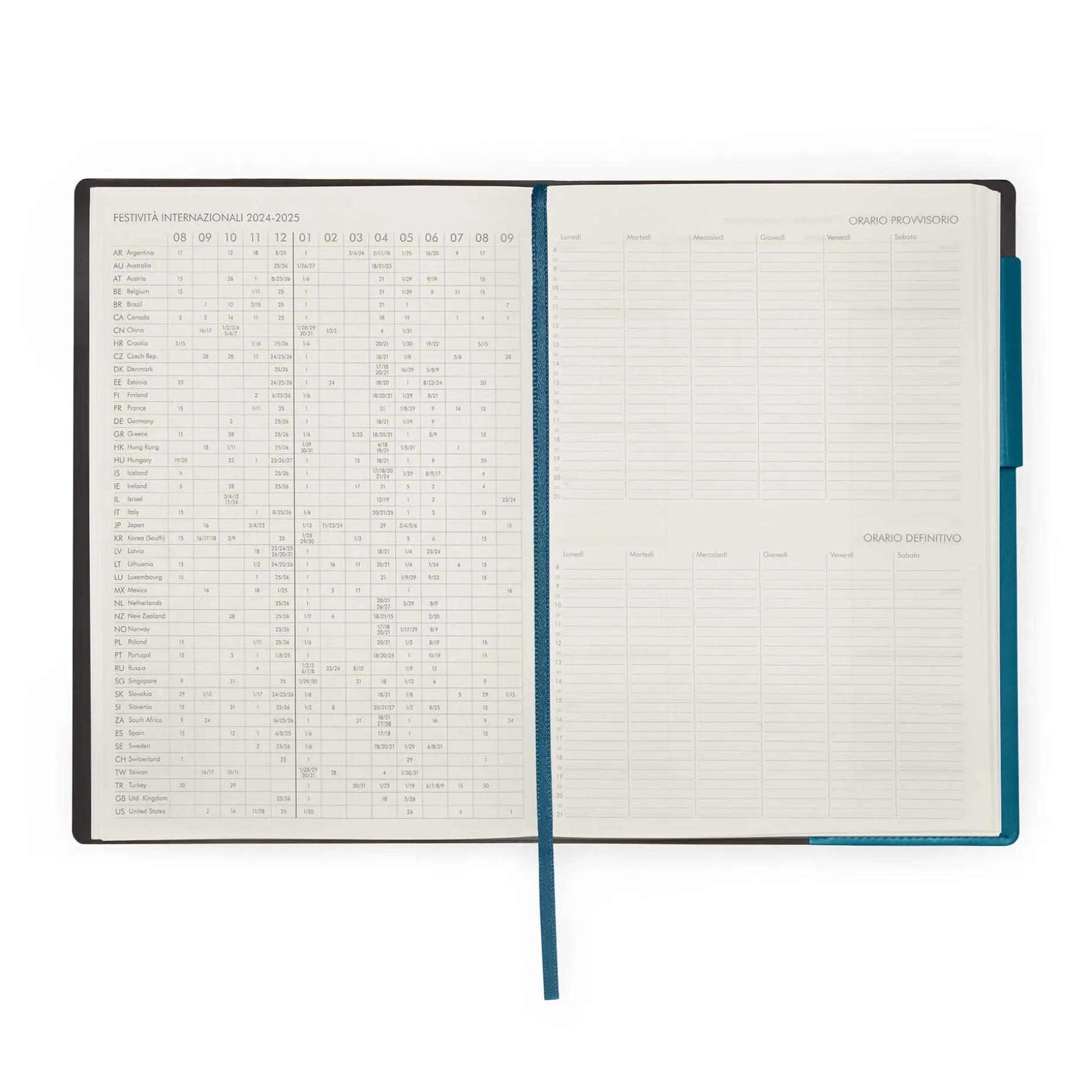 Agenda de l'Enseignant 13 Mois - 2024/2025