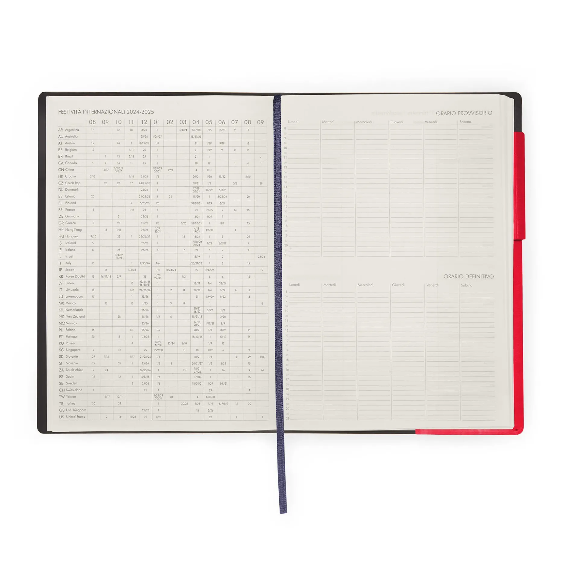 Agenda de l'Enseignant 13 Mois - 2024/2025