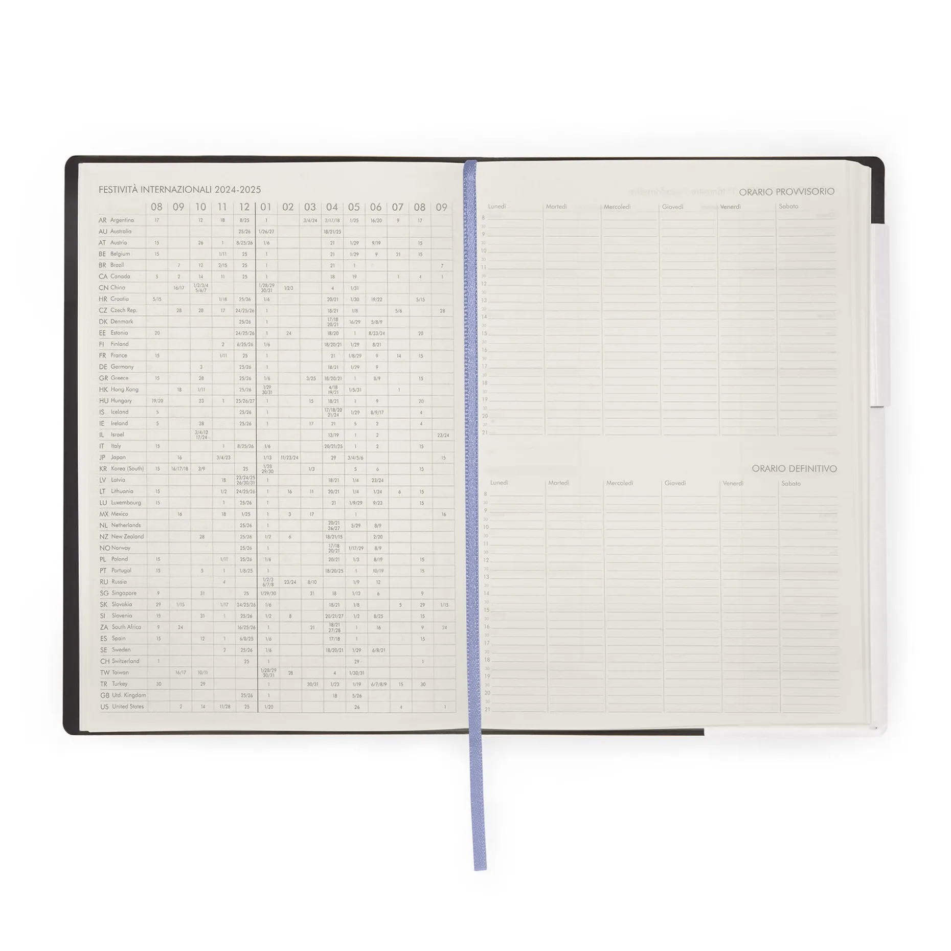Agenda de l'Enseignant 13 Mois - 2024/2025
