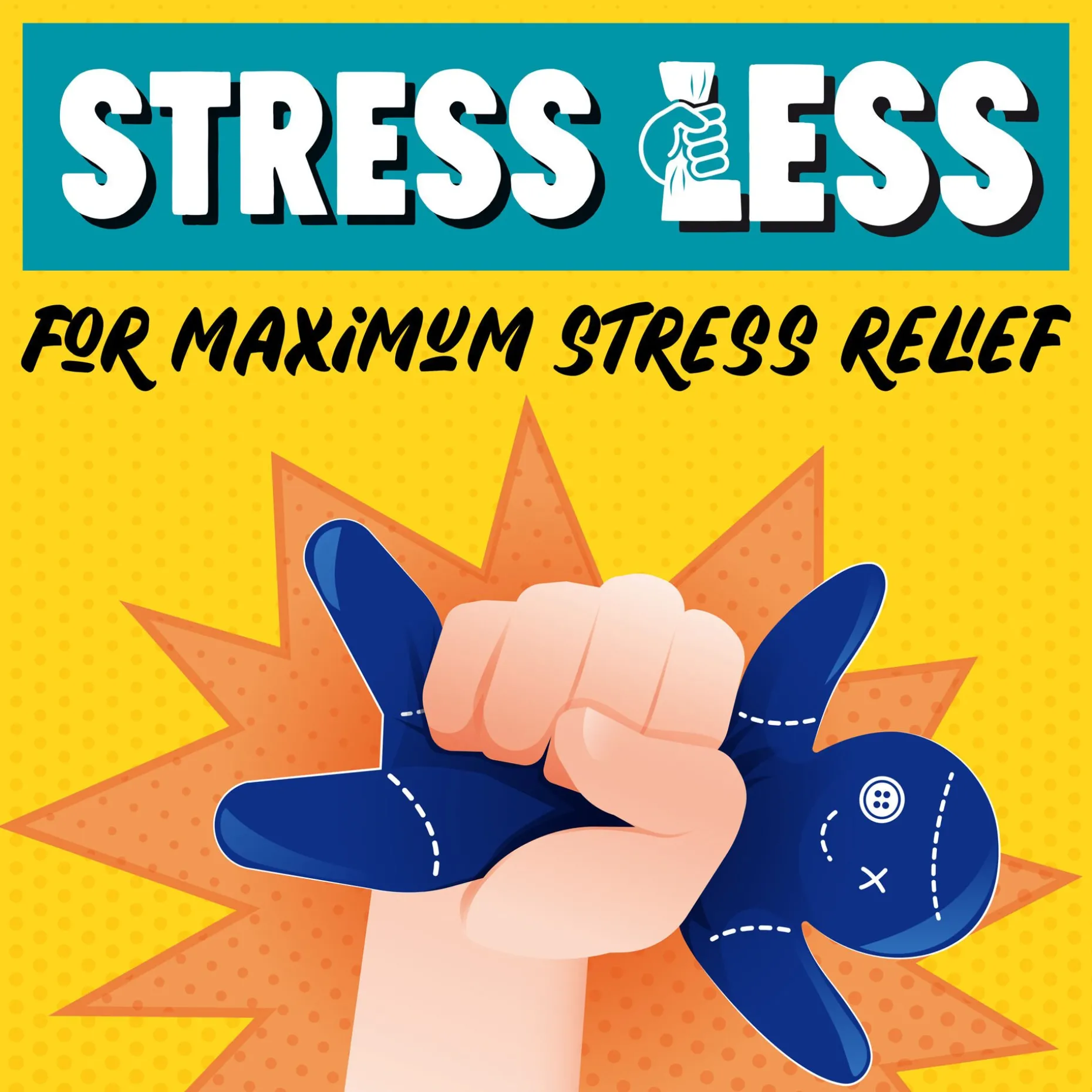 Anti-Stress Squishy - Stress Less