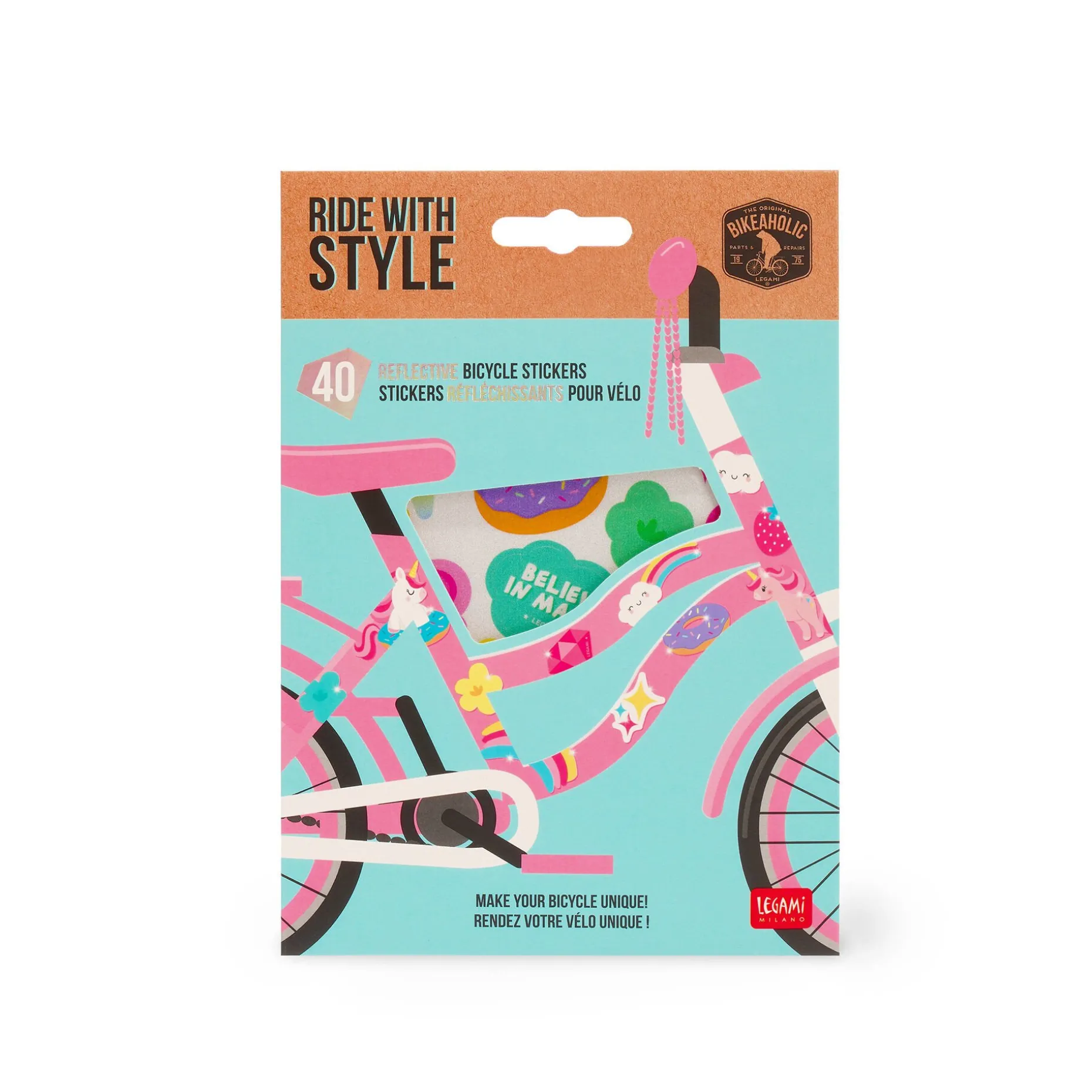 Autocollants Réfléchissants pour Vélo - Ride With Style