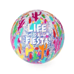 Ballon de Plage Gonflable - Glitter Beach Ball