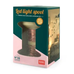 Bobine avec Guirlande Lumineuse LED