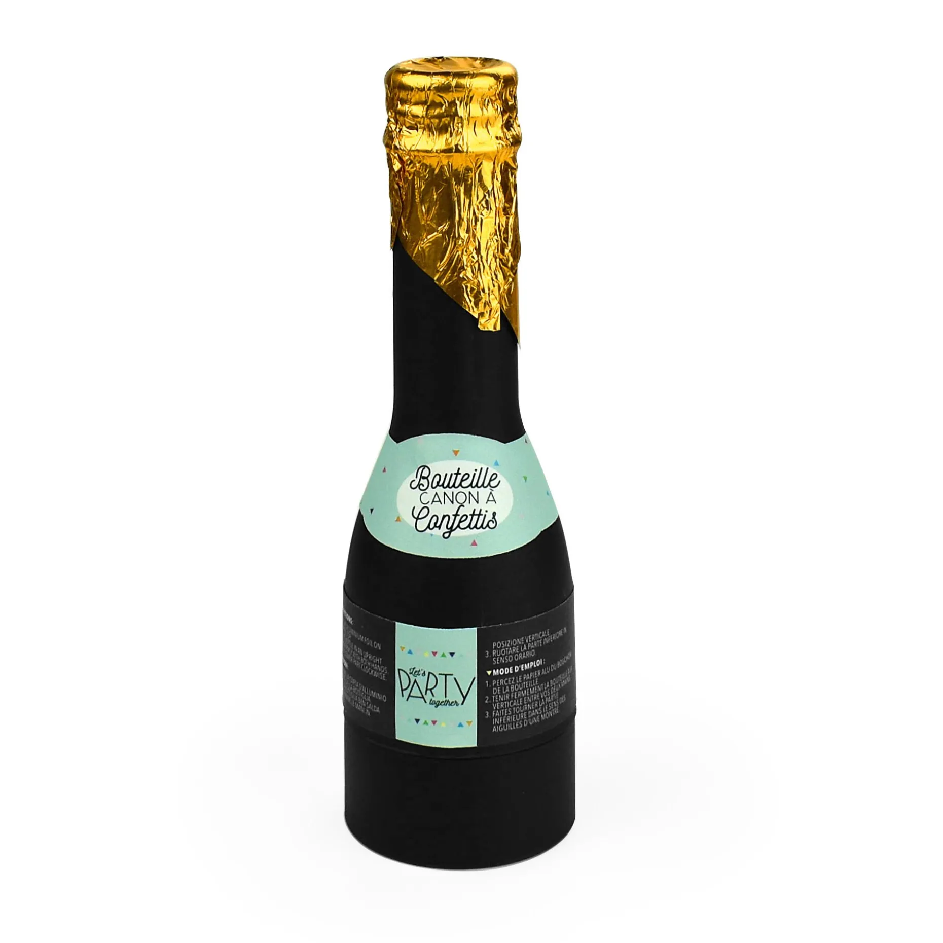 Bouteille Canon à Confettis