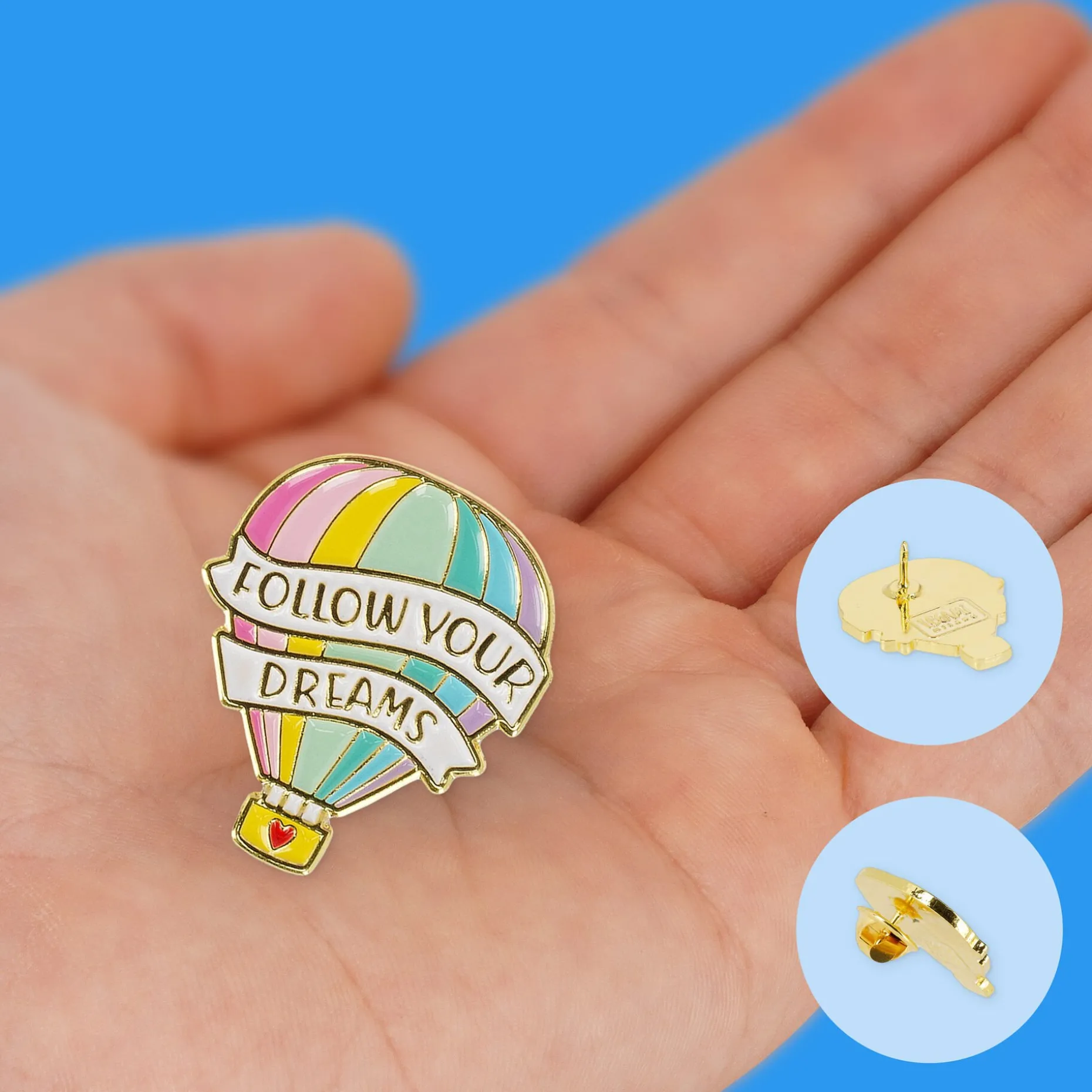 Broche en Métal Émaillé - Pin Your Style!
