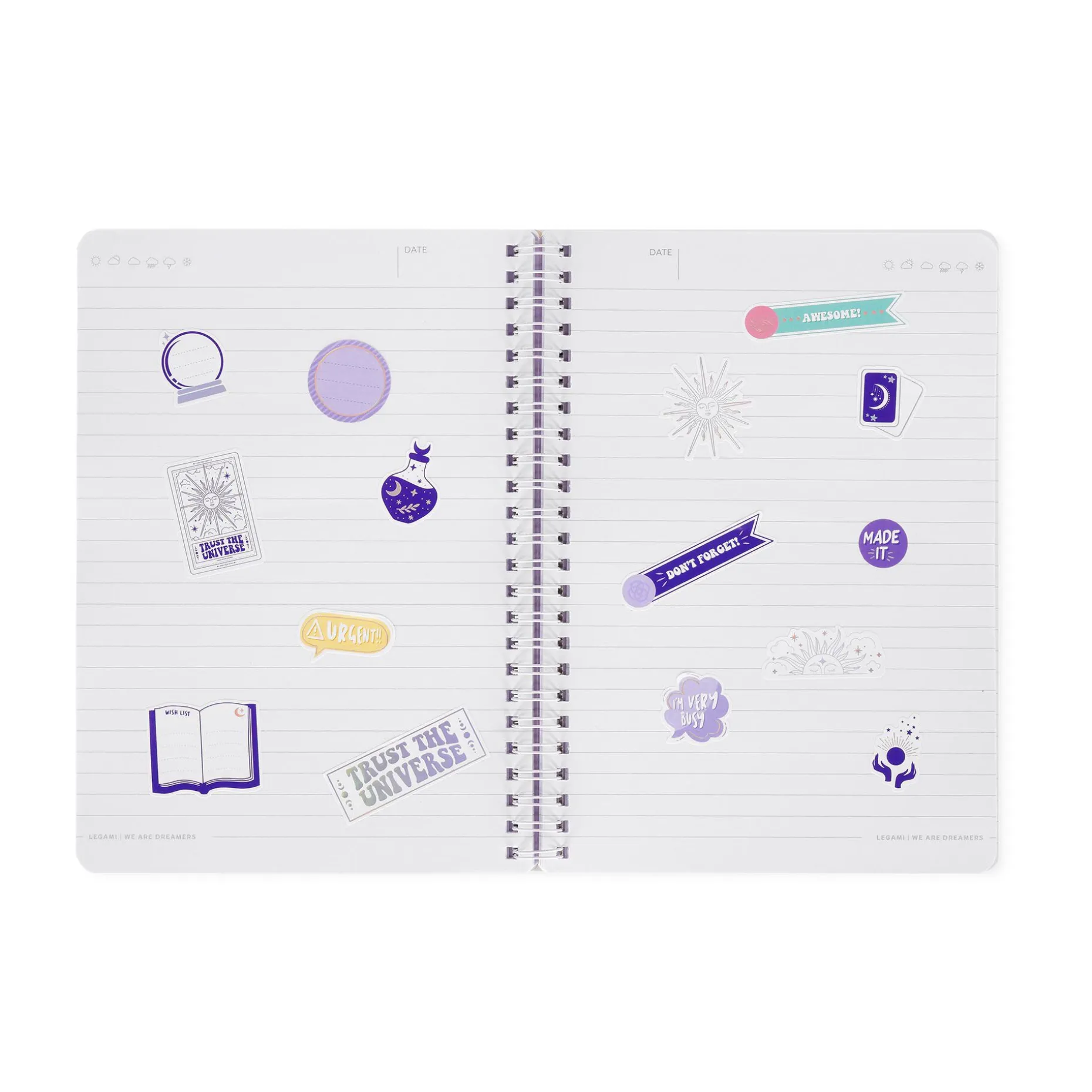 Cahier Ligné - Large - à Spirale - Format A5