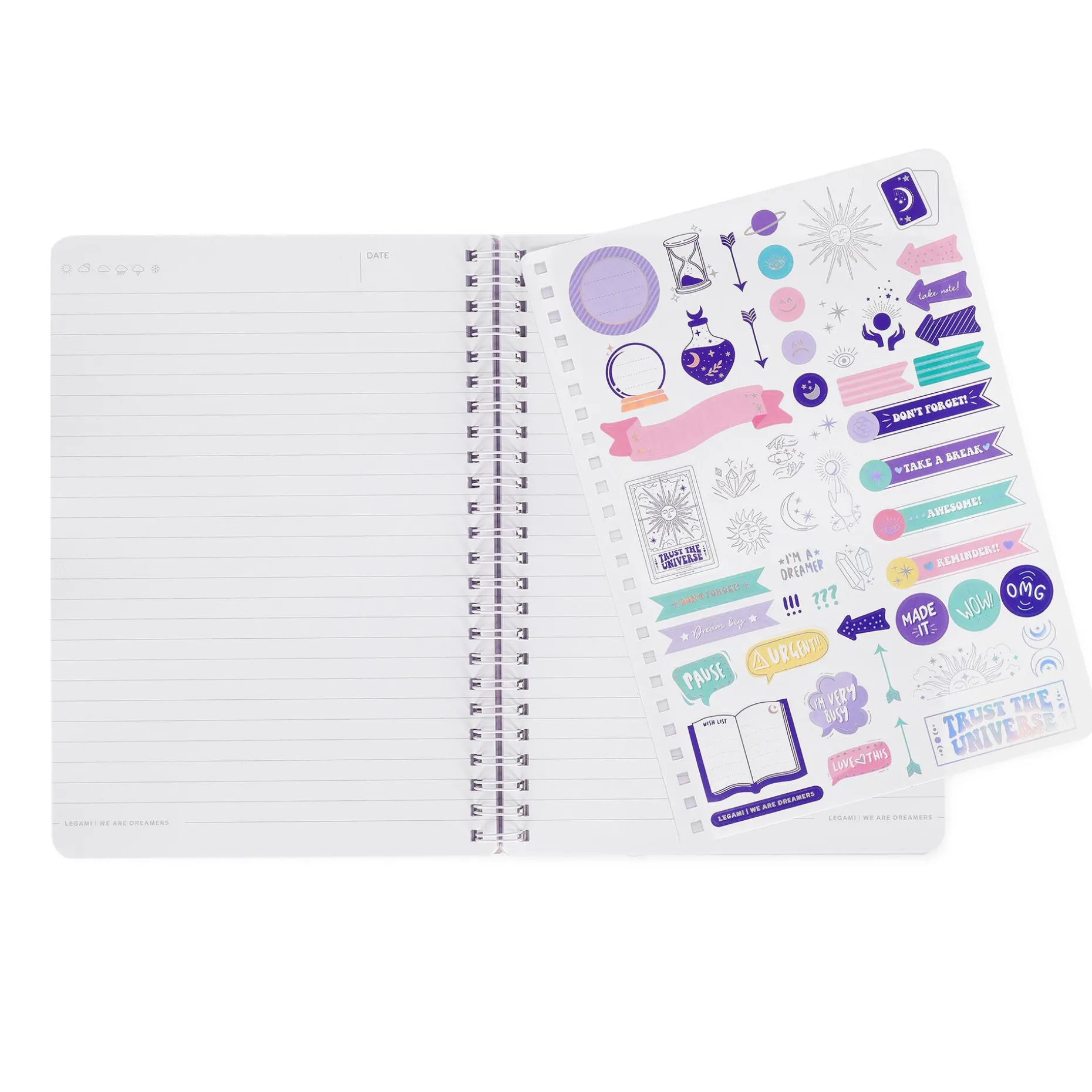 Cahier Ligné - Large - à Spirale - Format A5