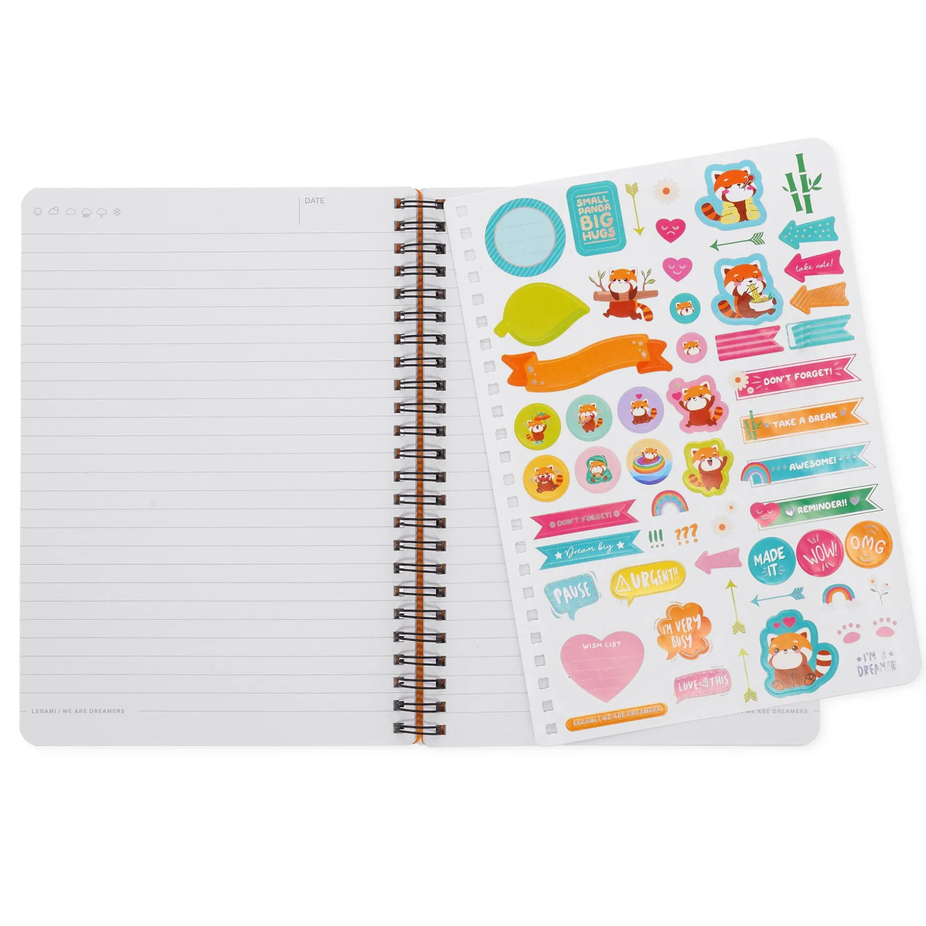Cahier Ligné - Large - à Spirale - Format A5