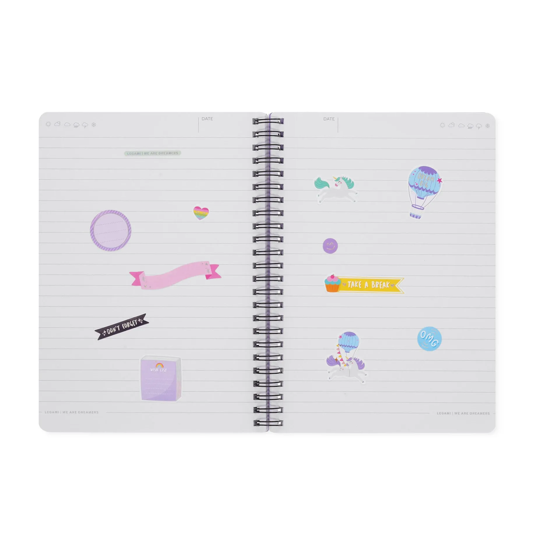 Cahier Ligné - Large - à Spirale - Format A5