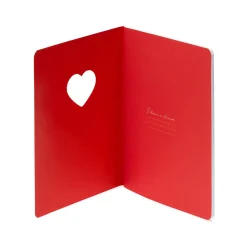 Cahier Ligné Décoré de Cœurs A5