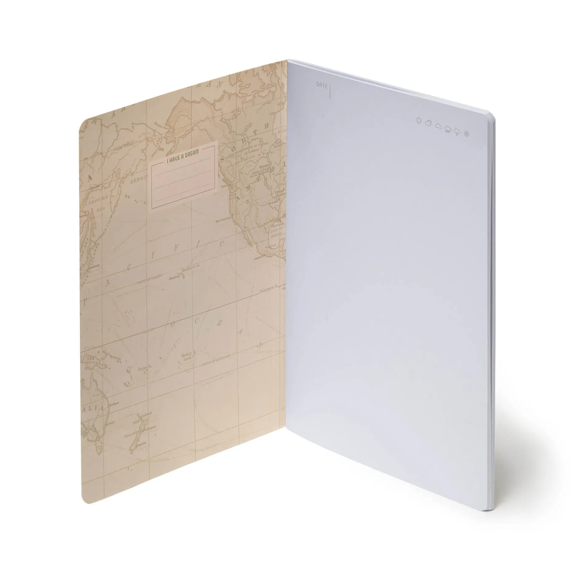 Cahier Page Blanche - Medium - Format A5