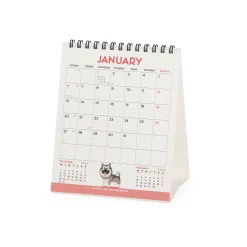 Calendrier de Table 2025 - 12 x 14,5 cm