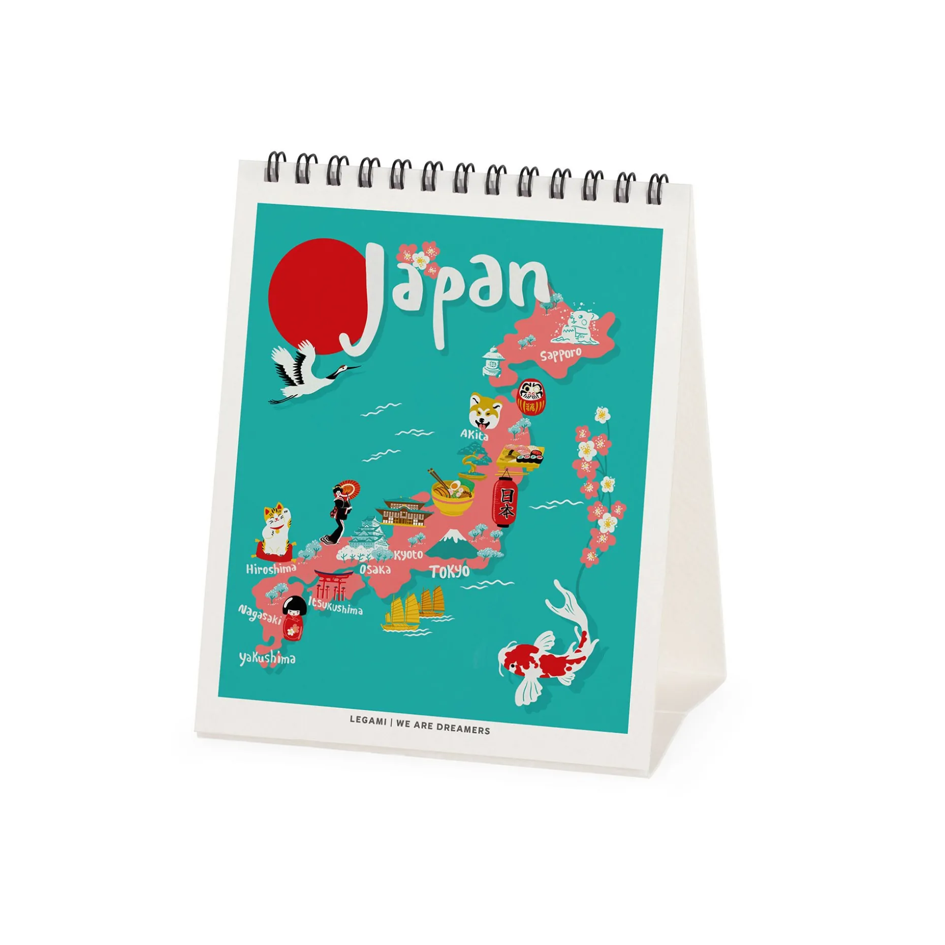 Calendrier de Table 2025 - 12 x 14,5 cm