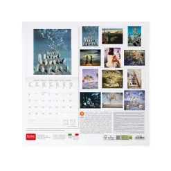 Calendrier Mural 2025 - 30 x 29 cm