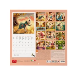 Calendrier Mural 2025 - 30 x 29 cm