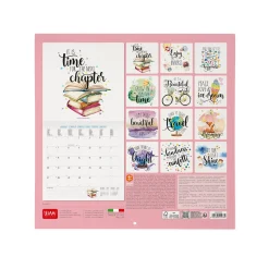 Calendrier Mural 2025 - 30 x 29 cm