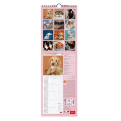 Calendrier Mural 2025 - 16 x 49 cm