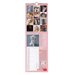 Calendrier Mural 2025 - 16 x 49 cm