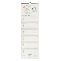 Calendrier Mural 2025 - 16 x 49 cm