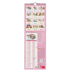 Calendrier Mural 2025 - 16 x 49 cm