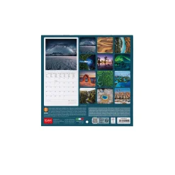 Calendrier Mural 2025 - 18 x 18 cm