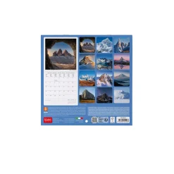 Calendrier Mural 2025 - 18 x 18 cm