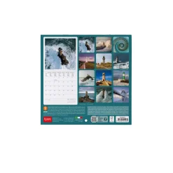 Calendrier Mural 2025 - 18 x 18 cm