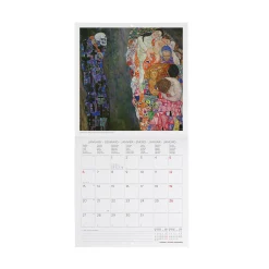 Calendrier Mural 2025 - 18 x 18 cm