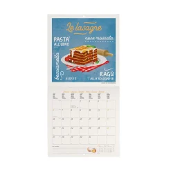 Calendrier Mural 2025 - 18 x 18 cm