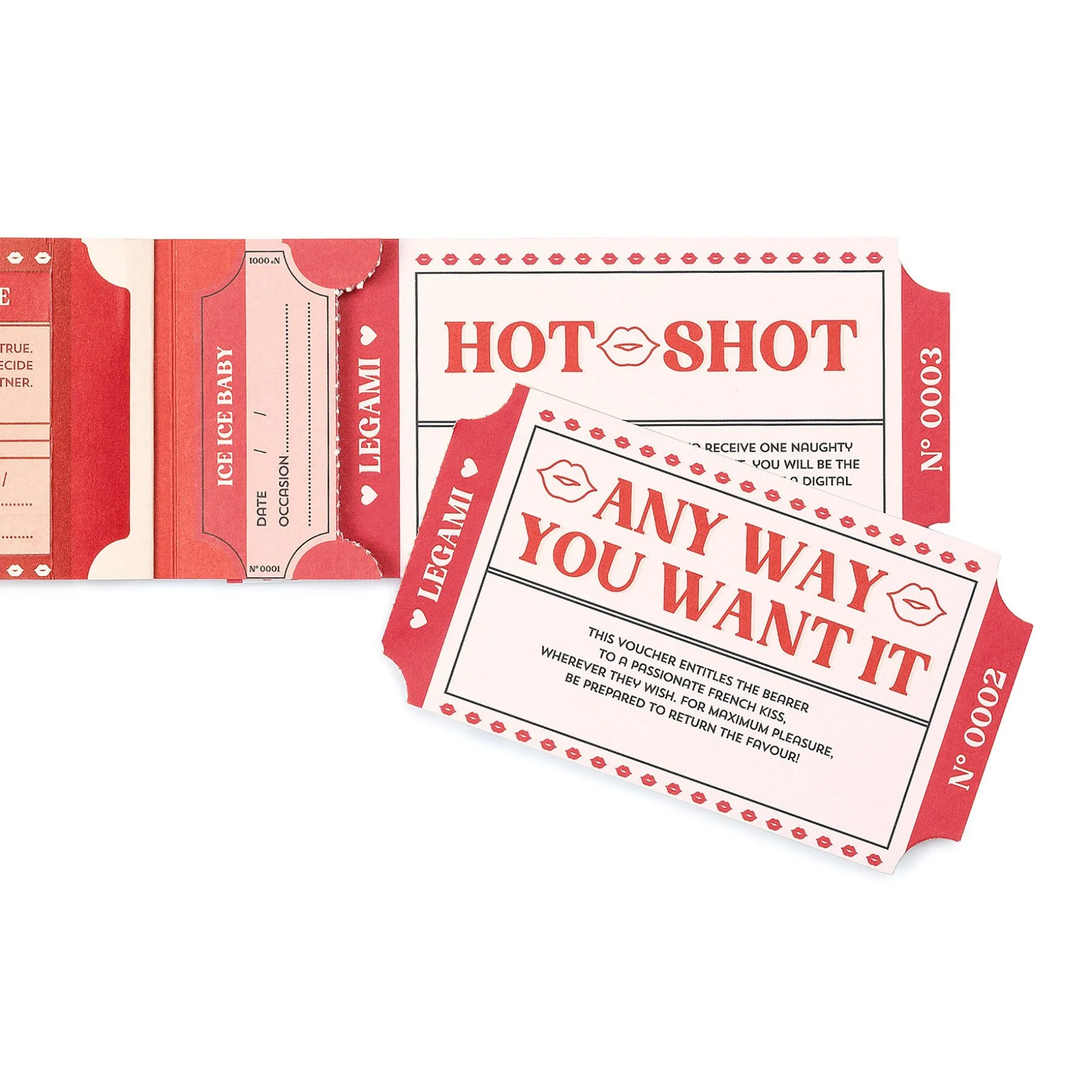 Carnet de 24 Bons Coquins - Anglais