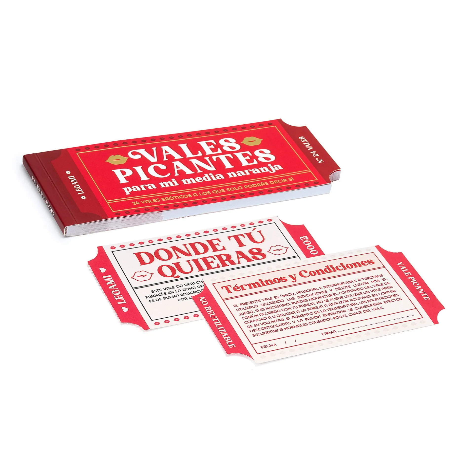 Carnet de 24 Bons Coquins - Espagnol