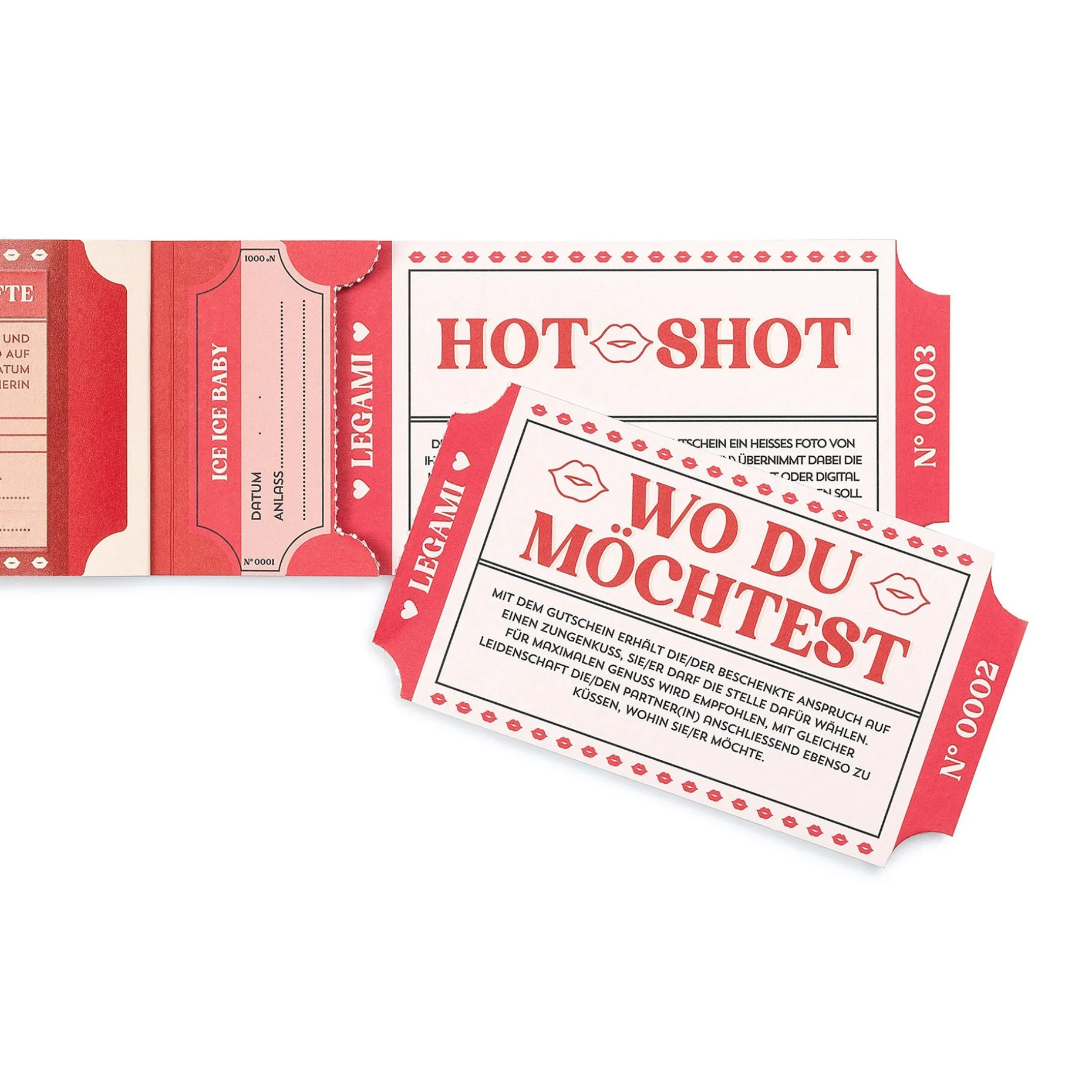 Carnet de 24 Bons Coquins - Allemand