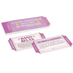 Carnet de 24 Bons pour Maman - Espagnol